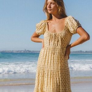 Daughter’s  of India - Sita maxi dress Daffodil